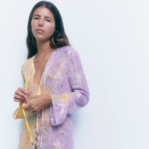 Sequin Midi Dress - Picture 2 of 8